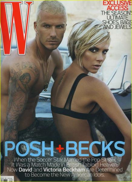david beckham et sa femme victoria